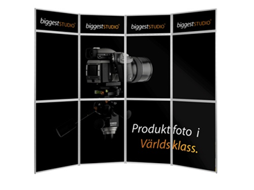 ścianka z profili aluminiowych