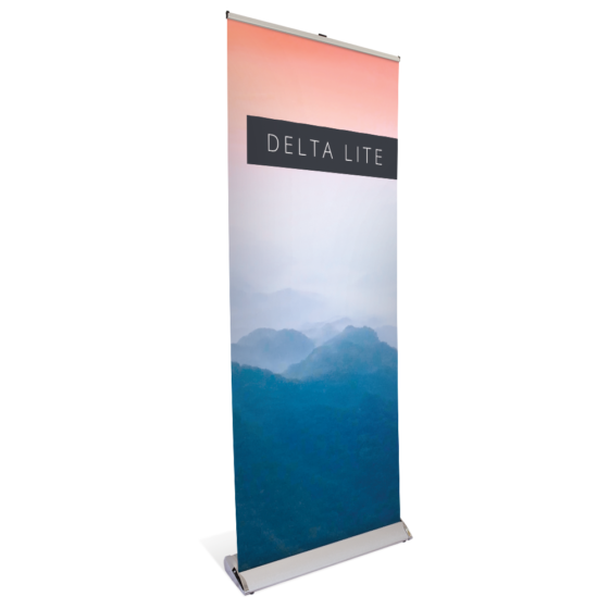 Roll-up Delta Lite z wydrukiem