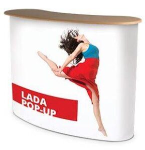 Systemy wystawiennicze i promocyjne 11 Lada promocyjna pop-up