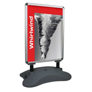 Zewnętrzny stojak reklamowy Blizzard Outdoor 5 Potykacz zewnętrzny Whirlwind