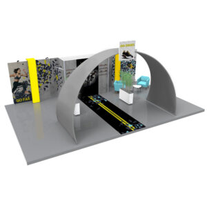 Stoisko modułowe Vectpr 60 m.kw.