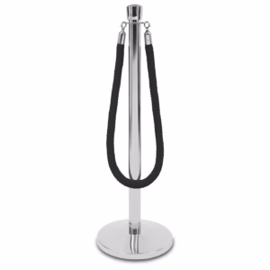 Słupki hotelowe chrome