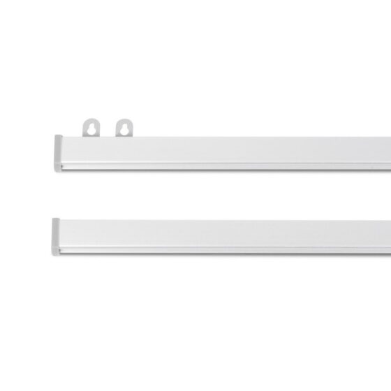 Listwy plakatowe Standard 40 cm srebrne z systemem Express Clip