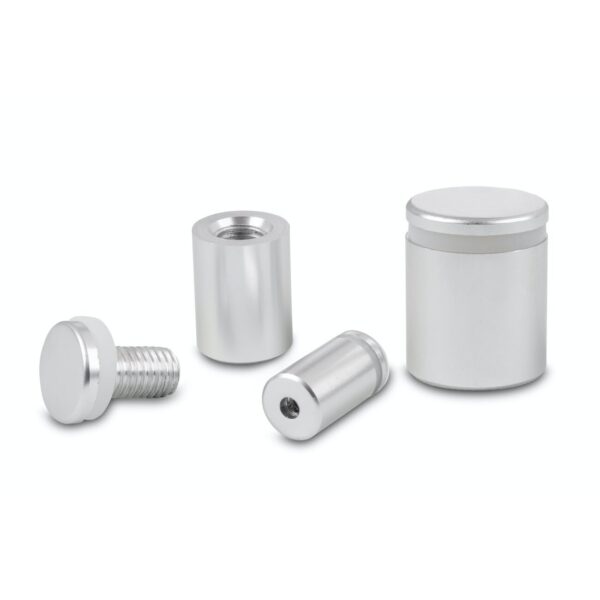 Dystans aluminiowy (srebrny) - 13x13