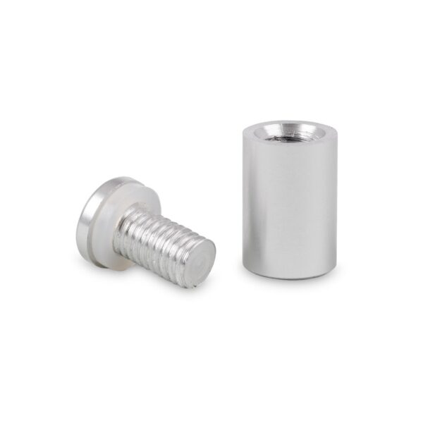 Dystans aluminiowy (srebrny) - 13x13