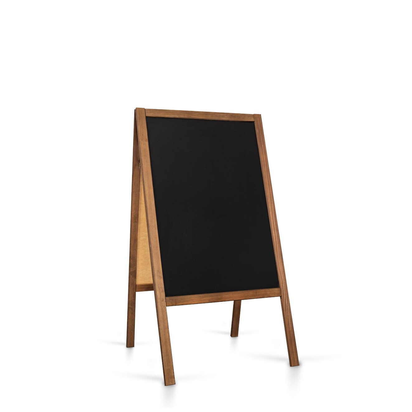 Potykacz drewniany Classic L (61x118 cm) - brązowy