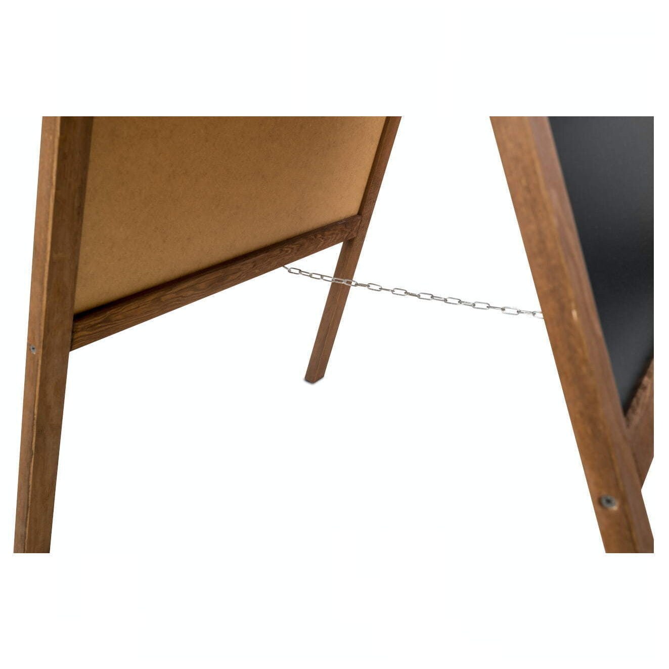 Potykacz drewniany Classic L (61x118 cm) - brązowy