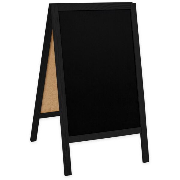 Potykacz drewniany Classic S (51x90 cm) - czarny