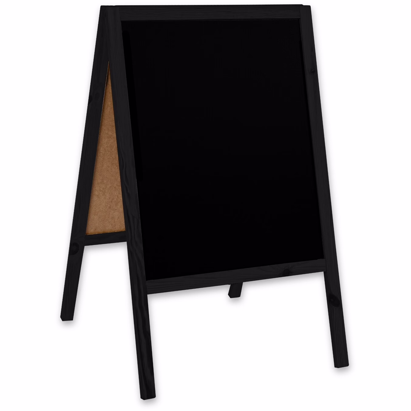 Potykacz drewniany Classic M (60x100 cm) - czarny