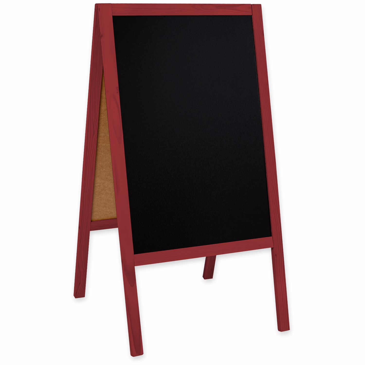 Potykacz drewniany Classic L (61x118 cm) - czerwony