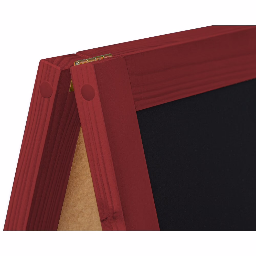 Potykacz drewniany Classic L (61x118 cm) - czerwony