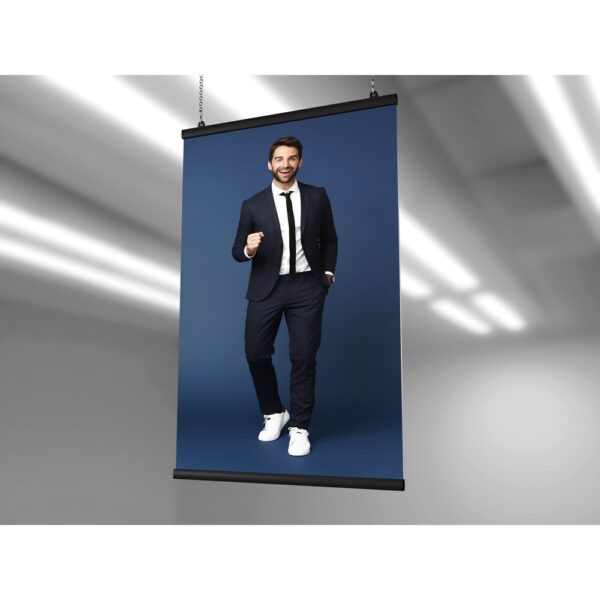 Listwy plakatowe Standard 60 cm - czarne