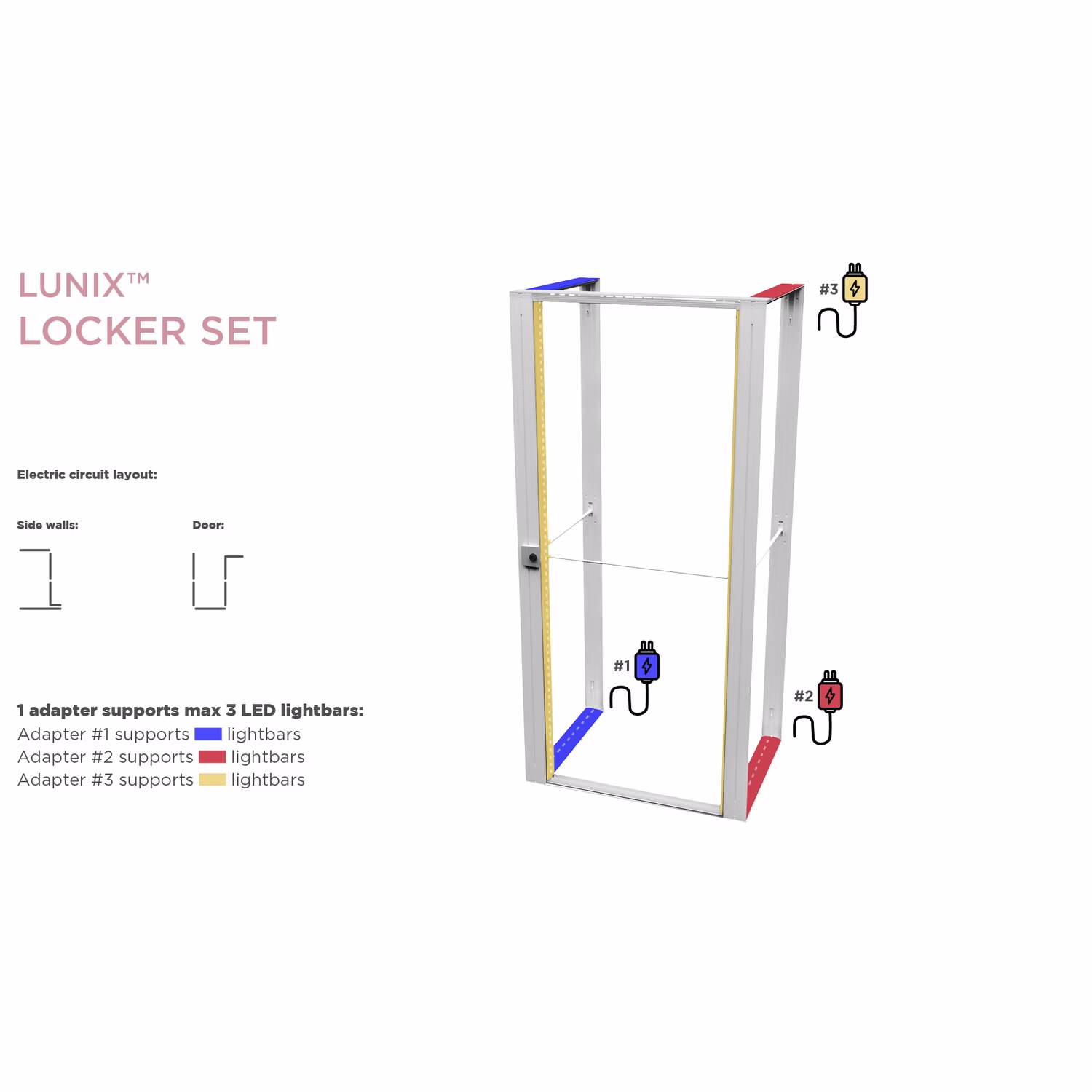 Locker Set do LUNIX™