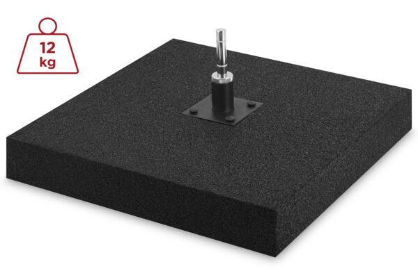 Podstawa gumowa do flag reklamowych o wadze 12 kg Podstawa Gumowa Winder 12kg