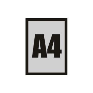 Ramka Magnetic A4 (czarna)