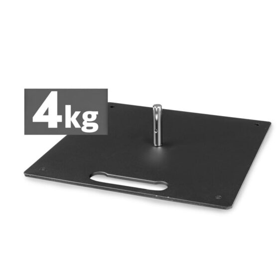 Płyta 4 kg do stabilizacji flag reklamowych