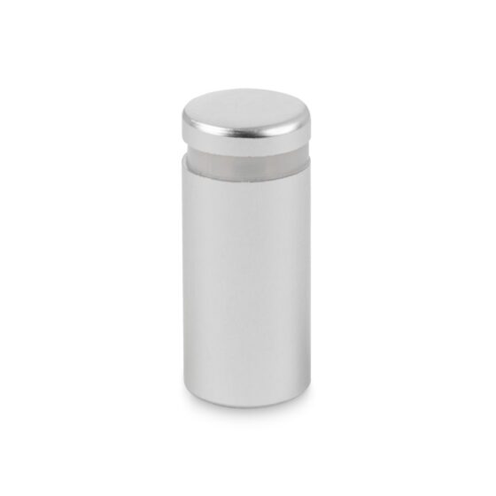 Dystans aluminiowy srebrny 13x13 do montażu tablic reklamowych i informacyjnych