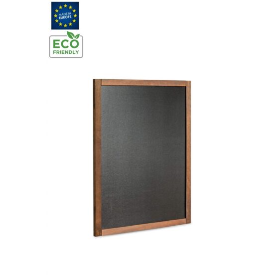 Tablica kredowa 47x60 cm z drewnianą ramą do pisania kredą