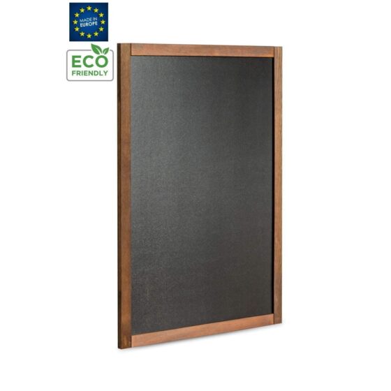 Tablica kredowa 80x100 cm z drewnianą ramą sosnową