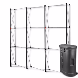 Premium Magnetic Pop Up 3x3 prosta w ambonie – ścianka pop up 3x3