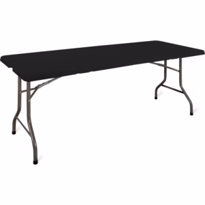 Stół eventowy 180x75 cm E180 – czarny