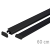 Listwy plakatowe Standard 60 cm - czarne