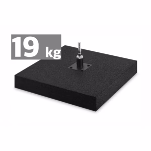 Podstawa gumowa 19 kg z rotatorem
