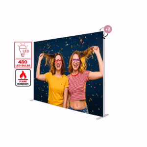 Ścianka BACKLIGHT LED z wydrukiem lub bez