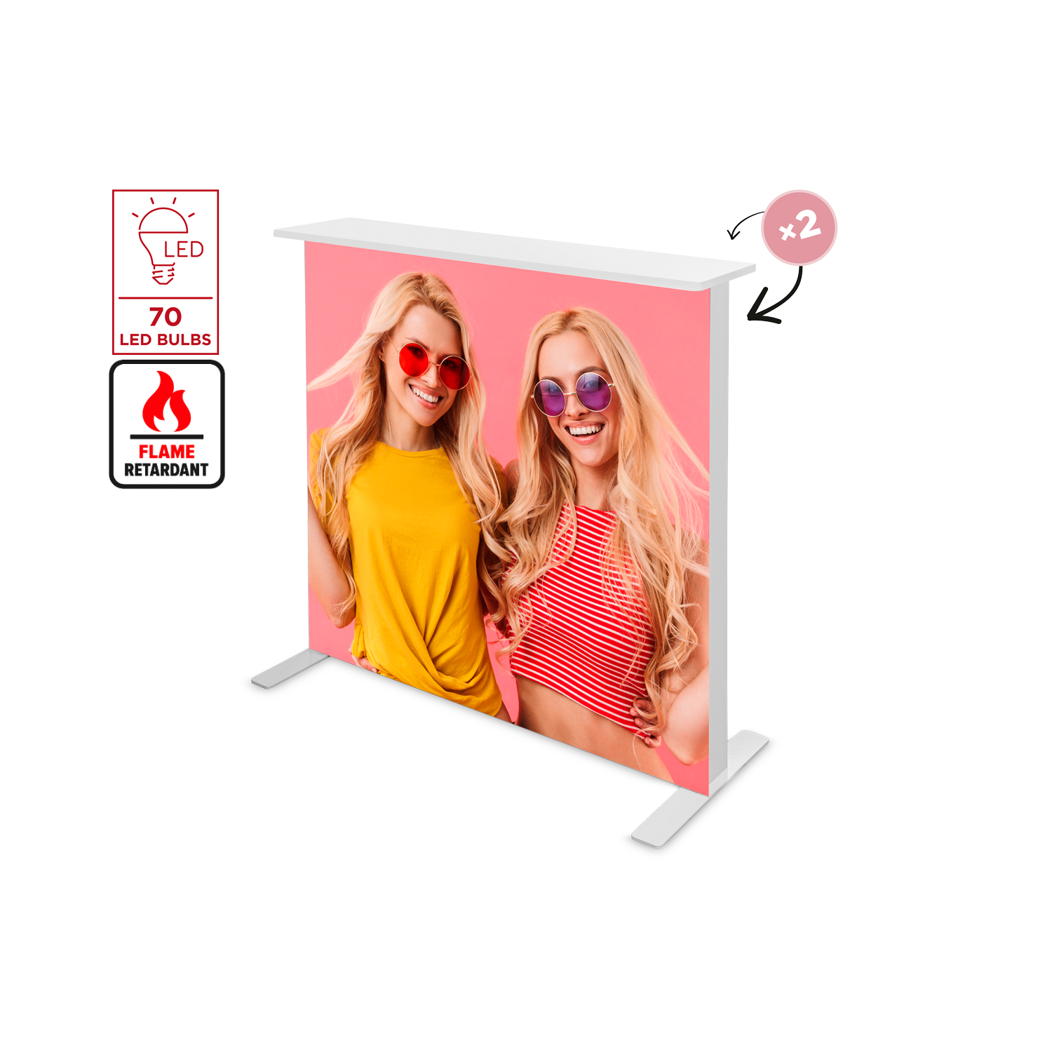 Trybunka Backlight z podświetleniem LED