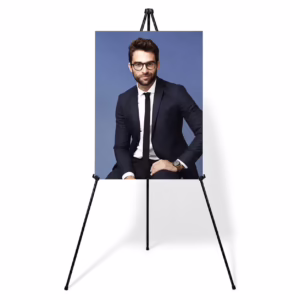 Stojak na plakat czarny