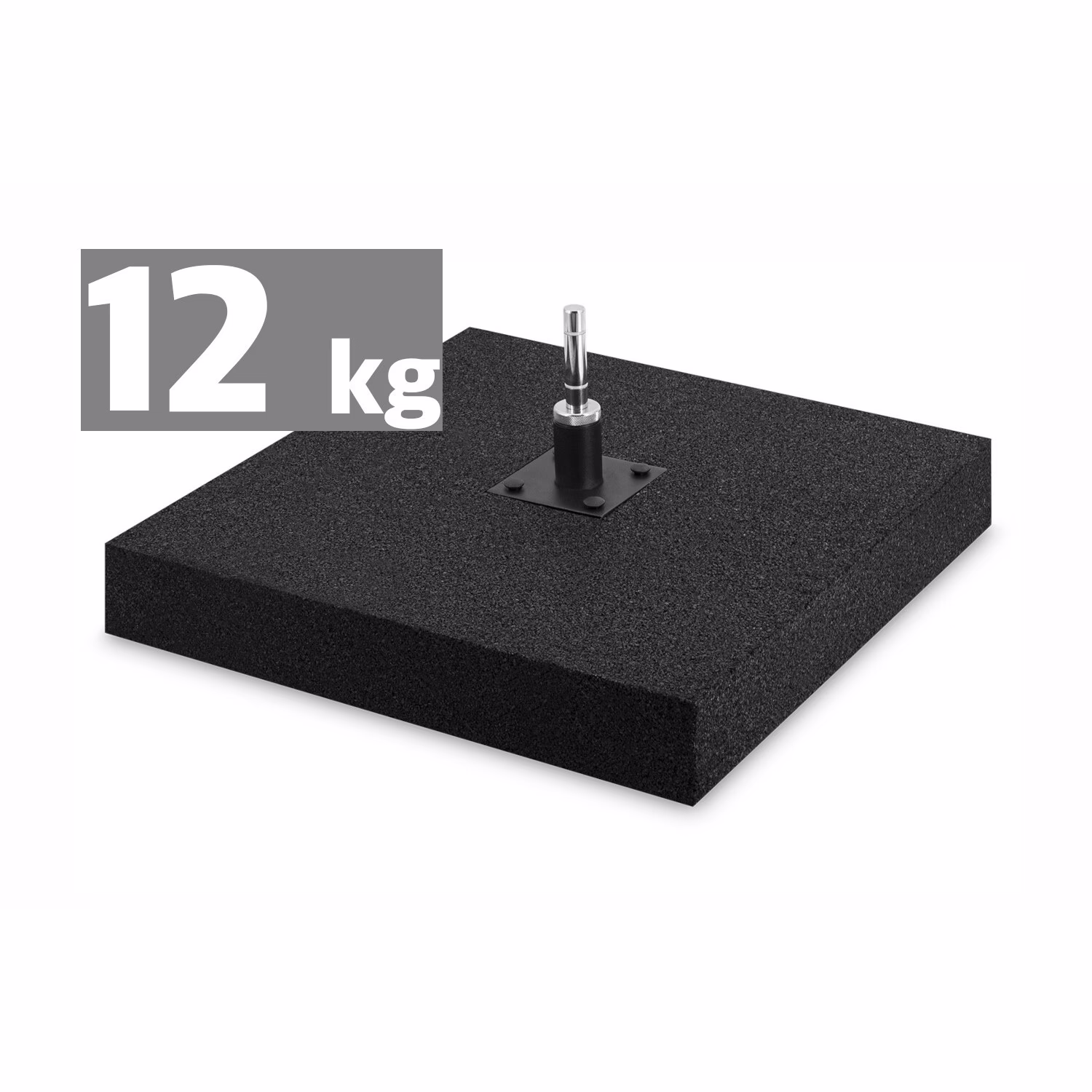 Podstawa gumowa z rotatorem do masztu flagowego - 12 kg