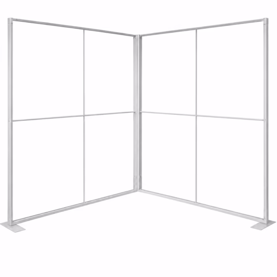 Narożne połączenie modułów systemu LED BOX™ PLUS