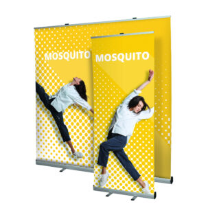 Roll-up Mosquito z wydrukiem