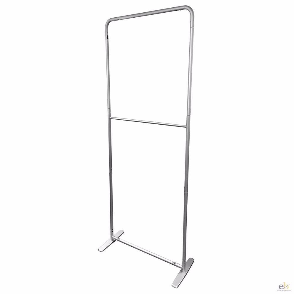 Zmontowana aluminiowa konstrukcja ścianki Monolith Eco bez grafiki