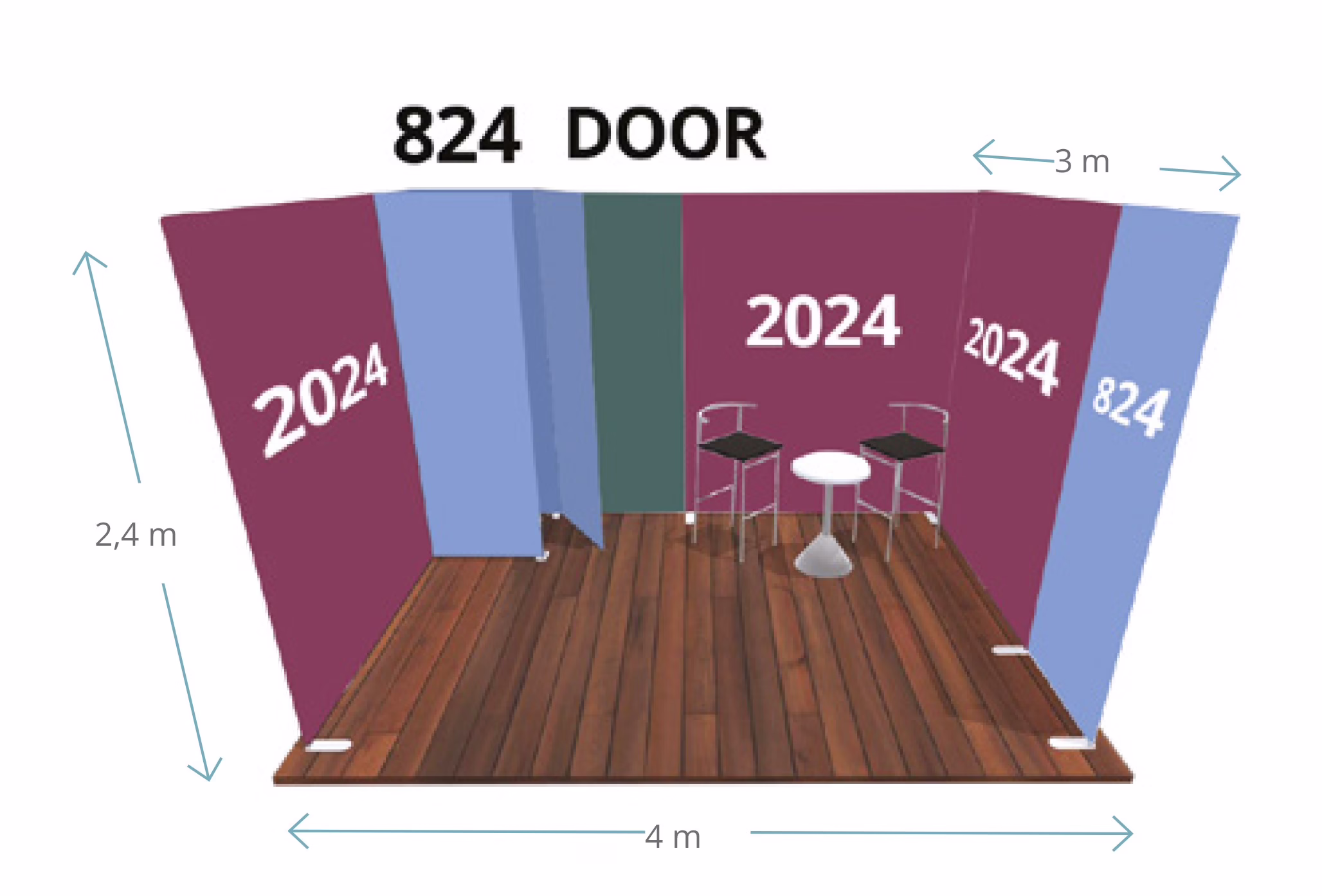 Modulate™ Stand 12m² - Design 1 - obrazek 2