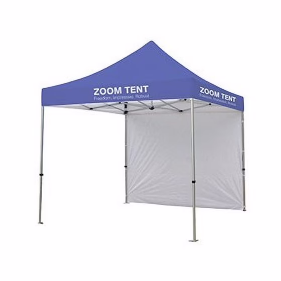 Pełna ściana do namiotu Zoom Tent 3x6 biały wariant