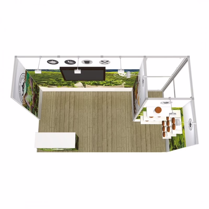 Stoisko modułowe 2x4 - 8 m.kw. - obrazek 2