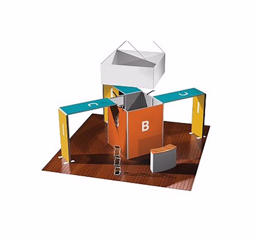 Stoisko modułowe 7x7 - 49 m.kw - obrazek 2