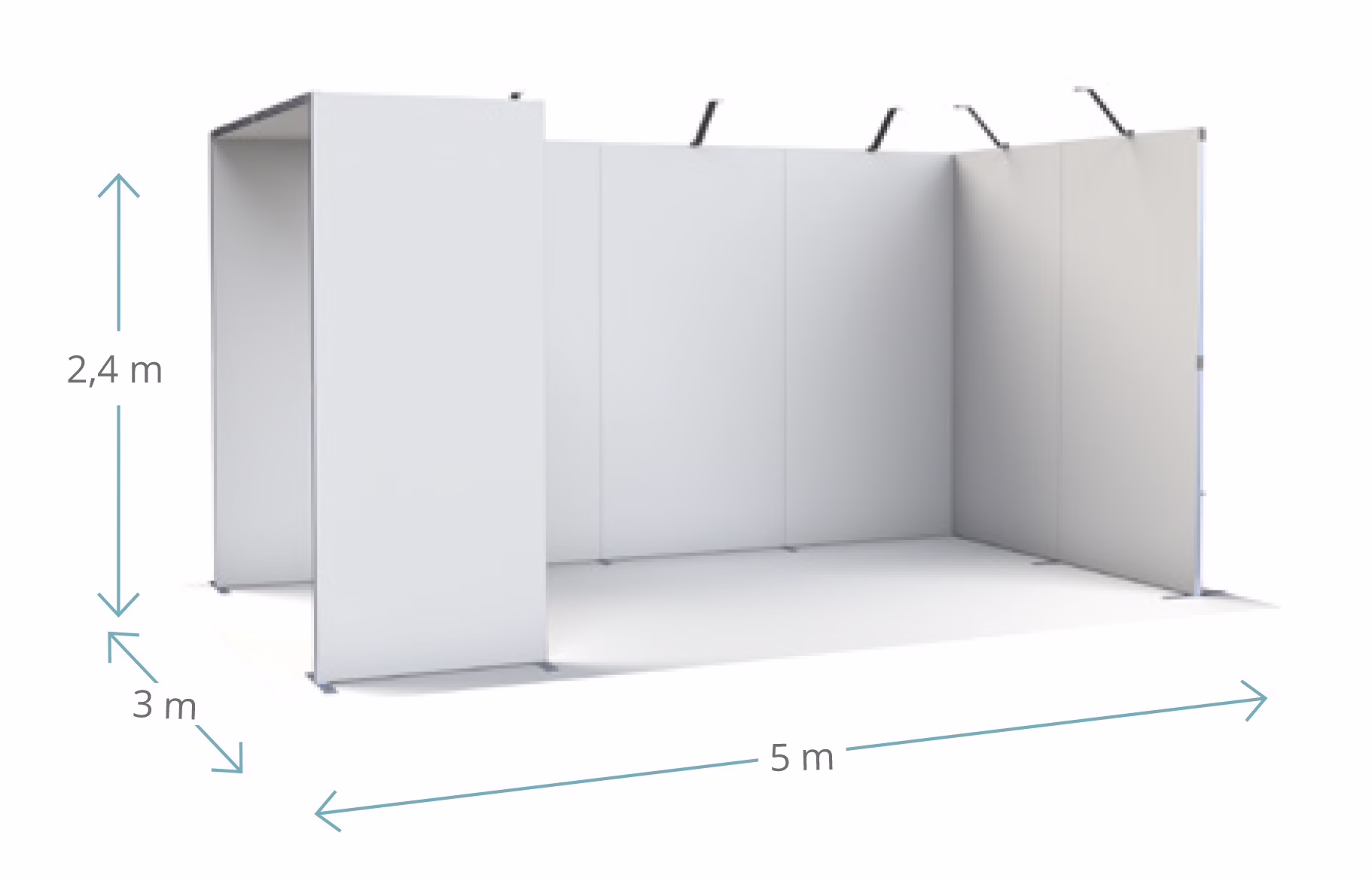Stoisko Targowe FastFrame™ Stand 15m2 - obrazek 2