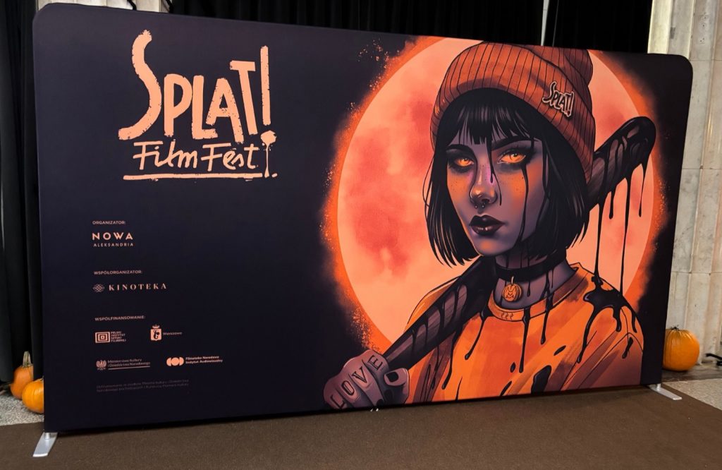 Ścianka tekstylna na SPLAT! Film Fest
